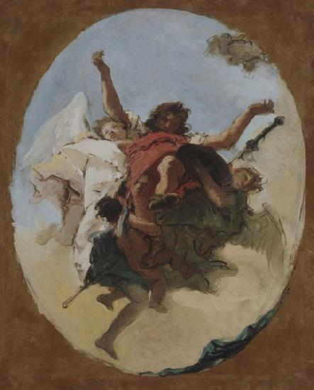Giovanni Battista Tiepolo The Apotheosis of Saint Roch oil painting image